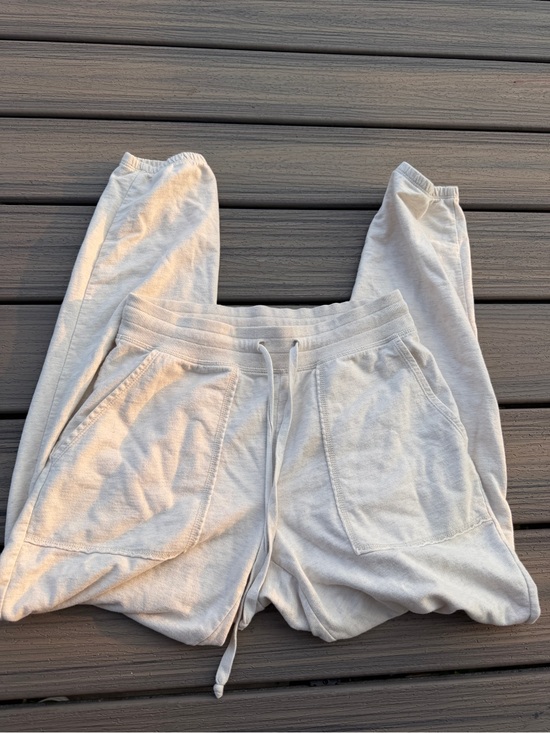 aerie Pants - aerie Cream Lightweight Joggers